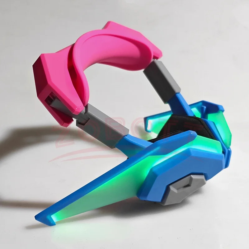 Dva Cosplay Prop - CyGame Overwatch D.Va Музыкальная гарнитура Наушники