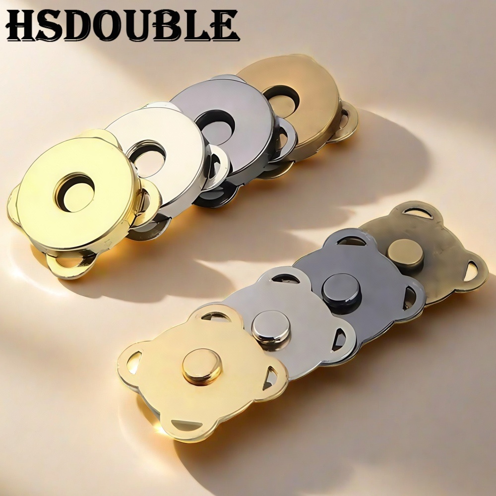 Snap Fastener Set - 10 комплектов металлических магнитных застежек, застежек,