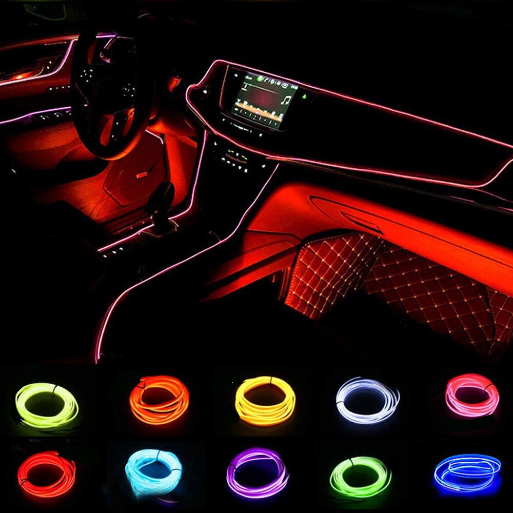 Led El Wire - 1 м/3 м/5 м USB светодиодный