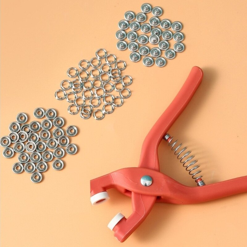 Snap Fastener Set - Плоскогубцы для шитья + заклепки (50