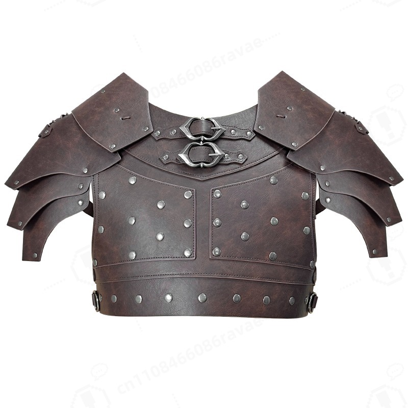 Prop For Cosplay - Средневековые нагрудные доспехи с шипами, викингская