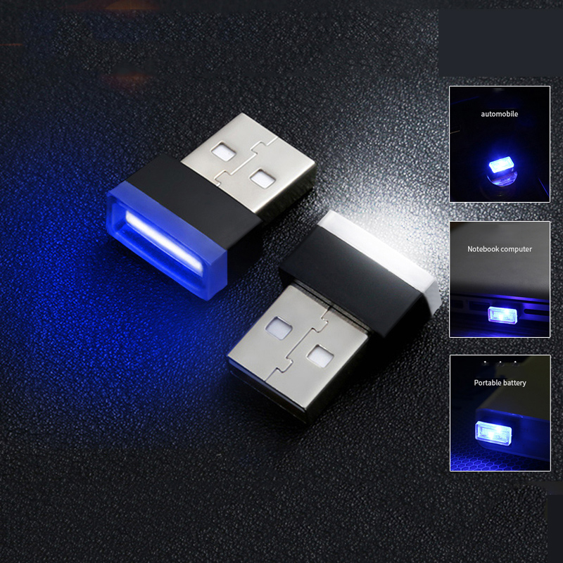Led El Wire - 1 шт. мини-USB внутренний светодиодный автомобильный