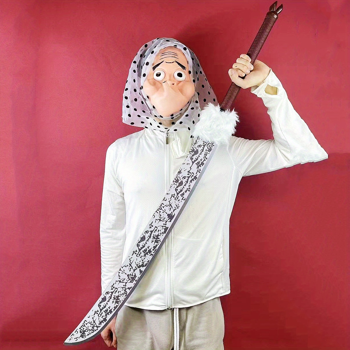 Cosplay Prop Katana - 50 дюймов Fushiguro Toji Katana большой