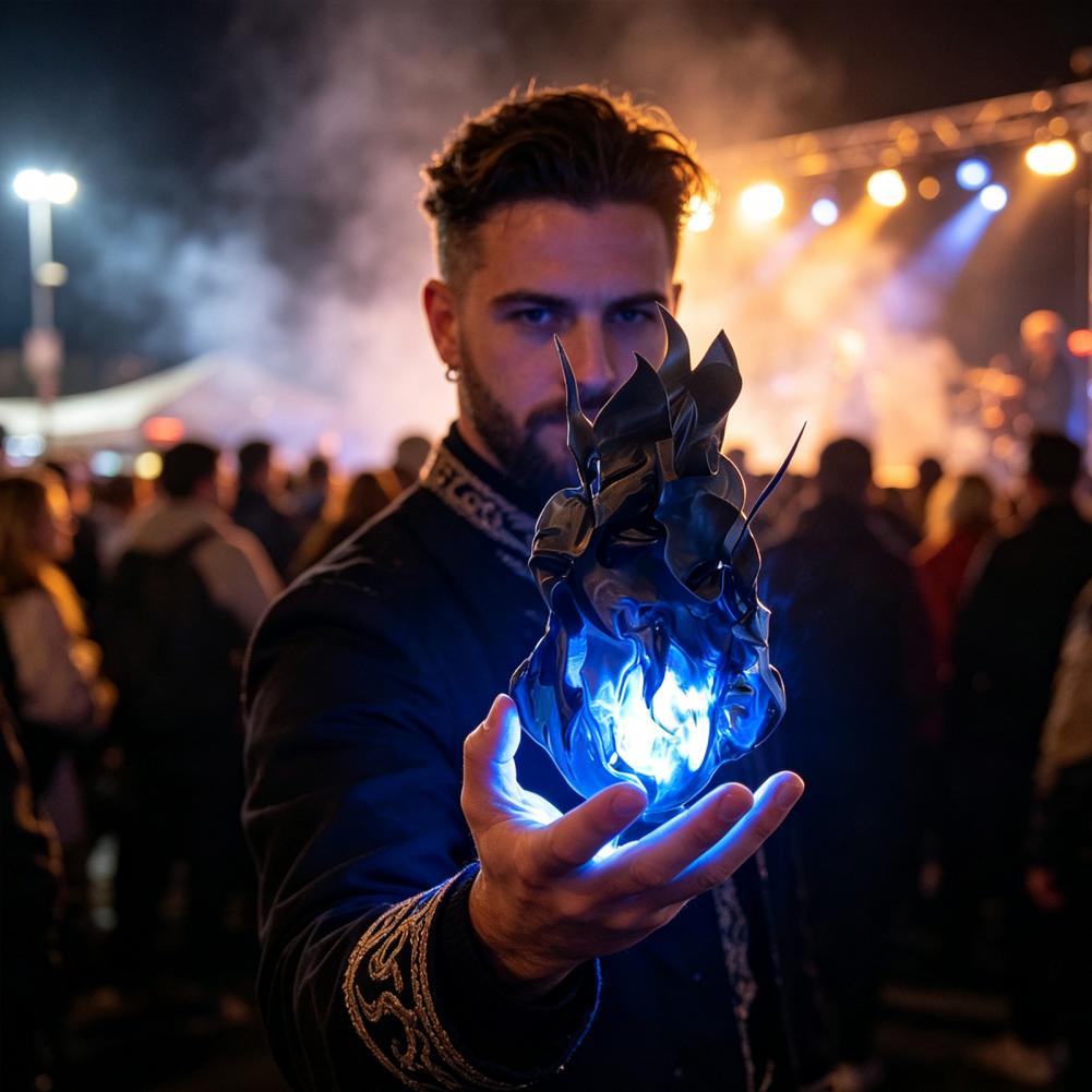Cosplay Flame Prop - Светящийся огненный шар для косплея: Игрушка