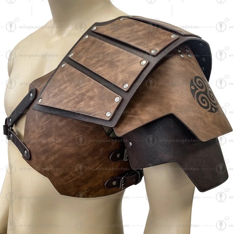 Prop For Cosplay - Средневековые односторонние наплечники в скандинавском стиле,