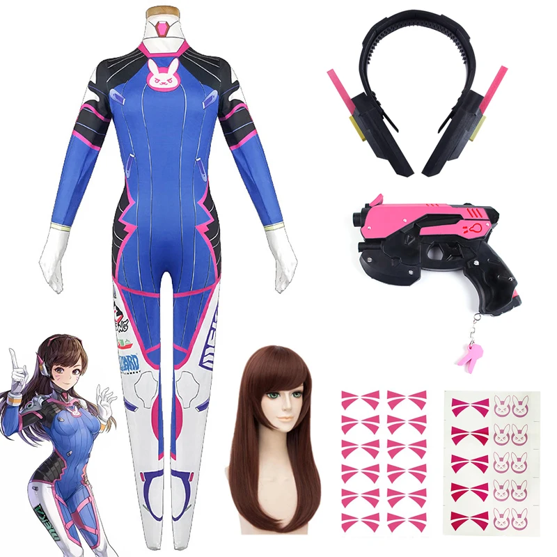Dva Cosplay Prop - Игра Overwatch Dva, костюмы для косплея,