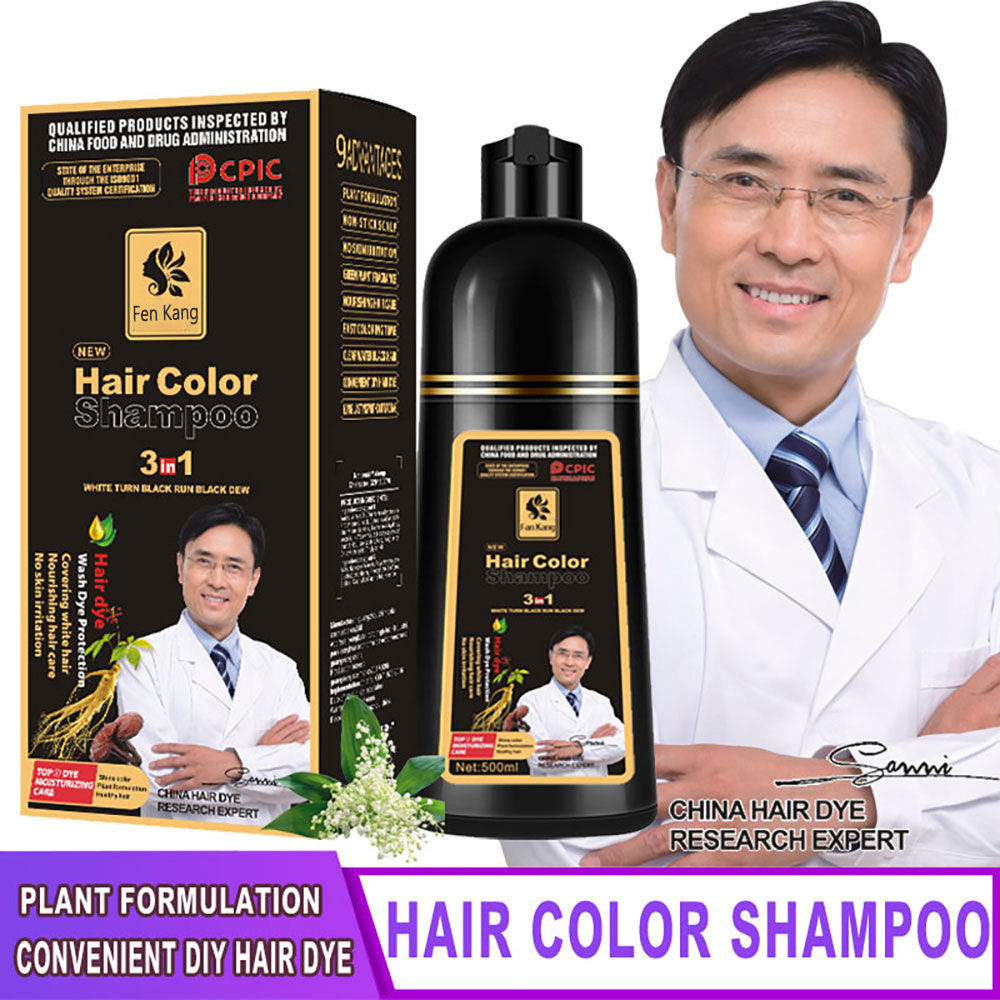 Hair Spray Color - 3 в 1 шампунь для мгновенной