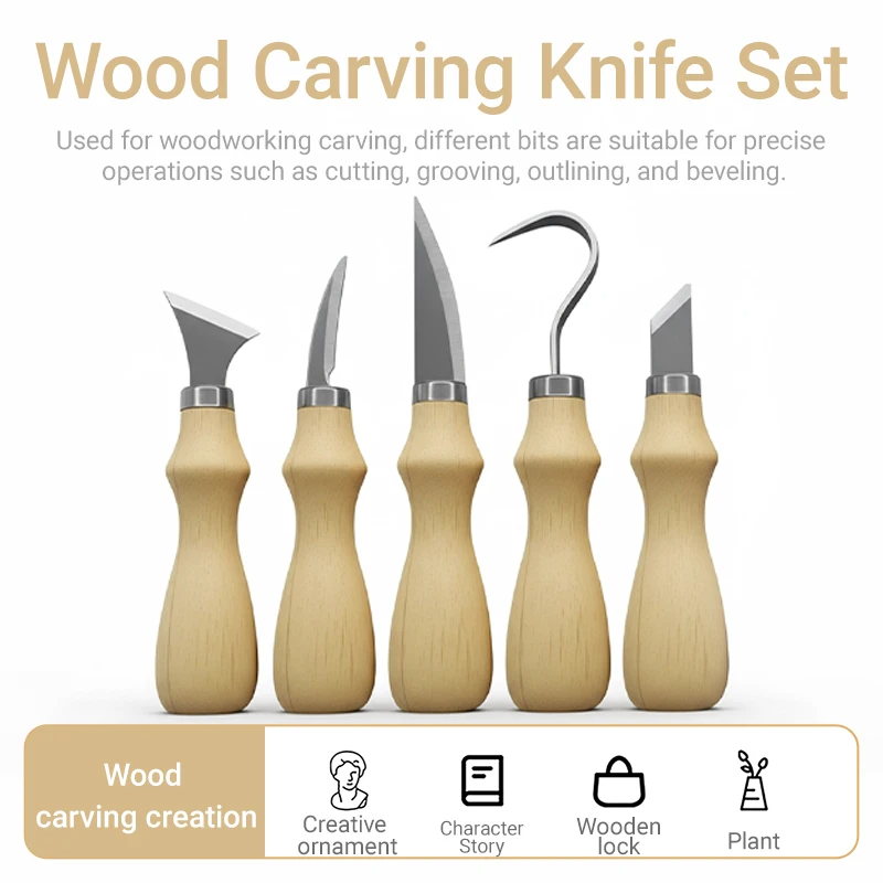 Набор инструментов для резьбы  – обзор и цена Craft Knife Set