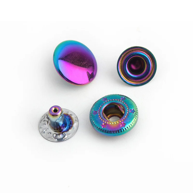 20-100 комплектов, Радуга, 12  – обзор и цена Snap Fastener Set