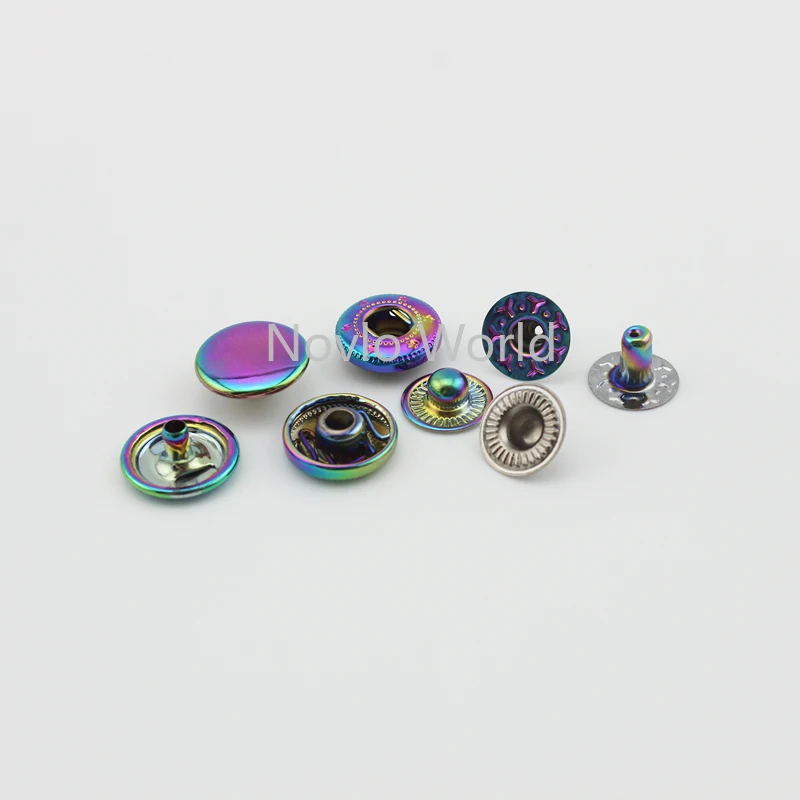 20-100 комплектов, Радуга, 12  – обзор и цена Snap Fastener Set