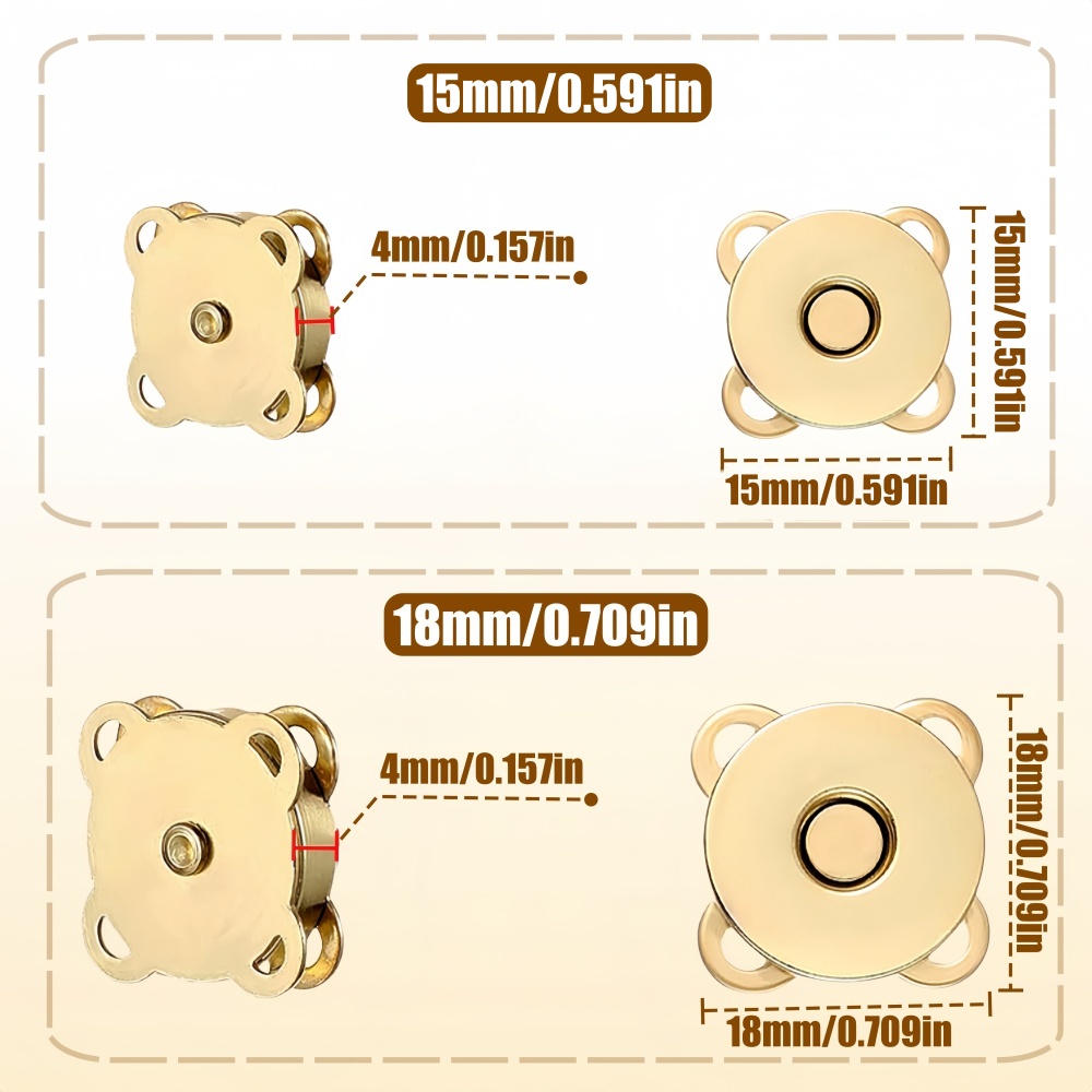 10 комплектов металлических ма – обзор и цена Snap Fastener Set