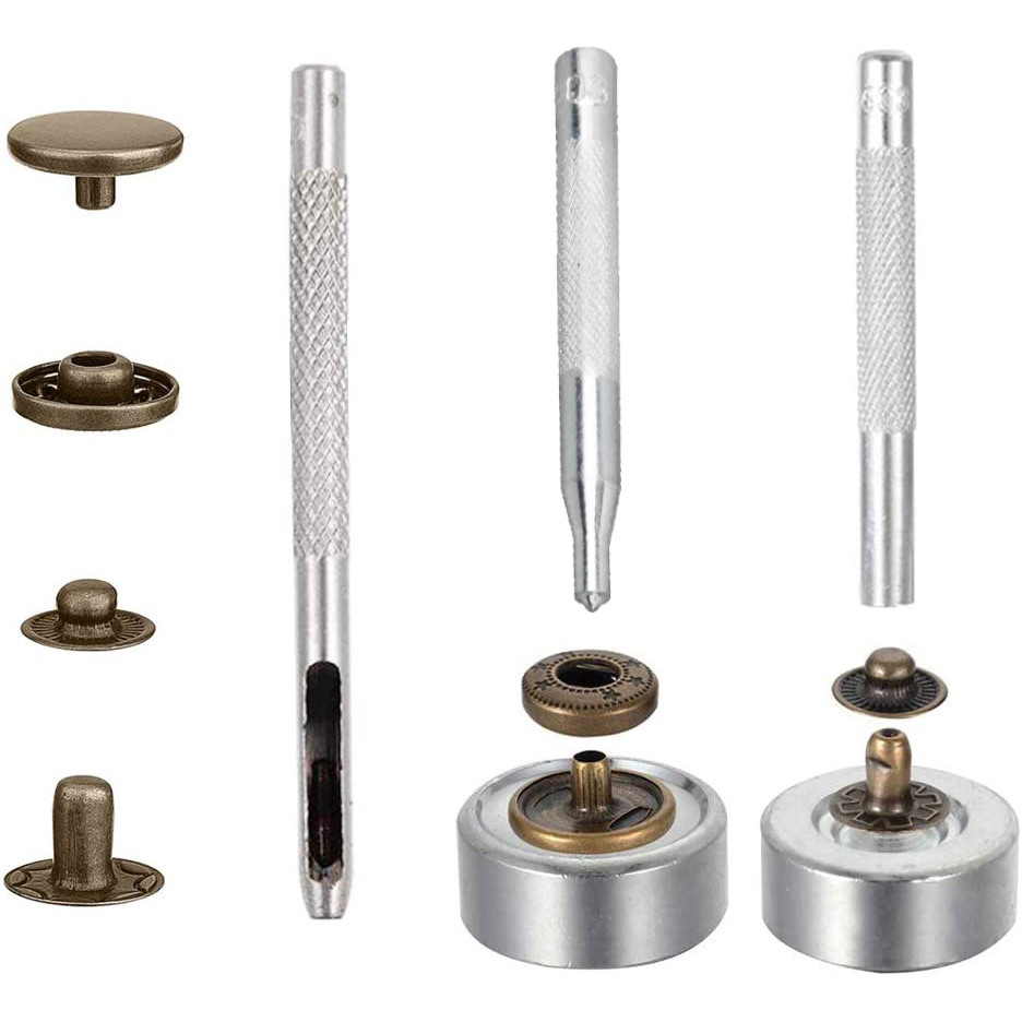40 наборов/160 шт., бесшовные  – обзор и цена Snap Fastener Set