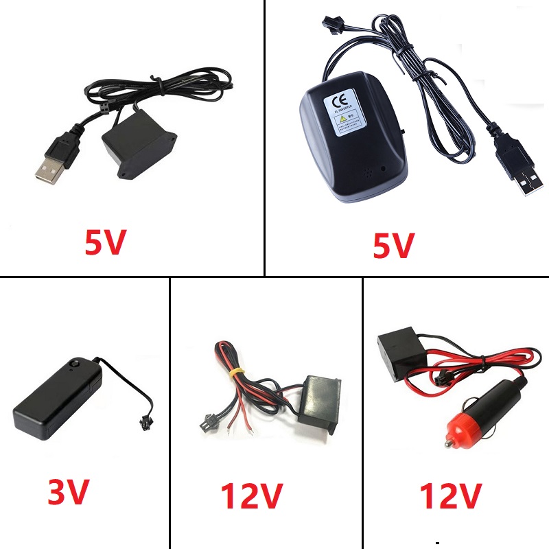 Контроллер прикуривателя, DC 1 – обзор и цена Led El Wire