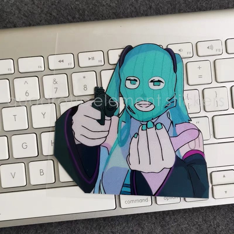 Наклейка на мотоцикл Miku, вод – обзор и цена Cosplay Prop Diy