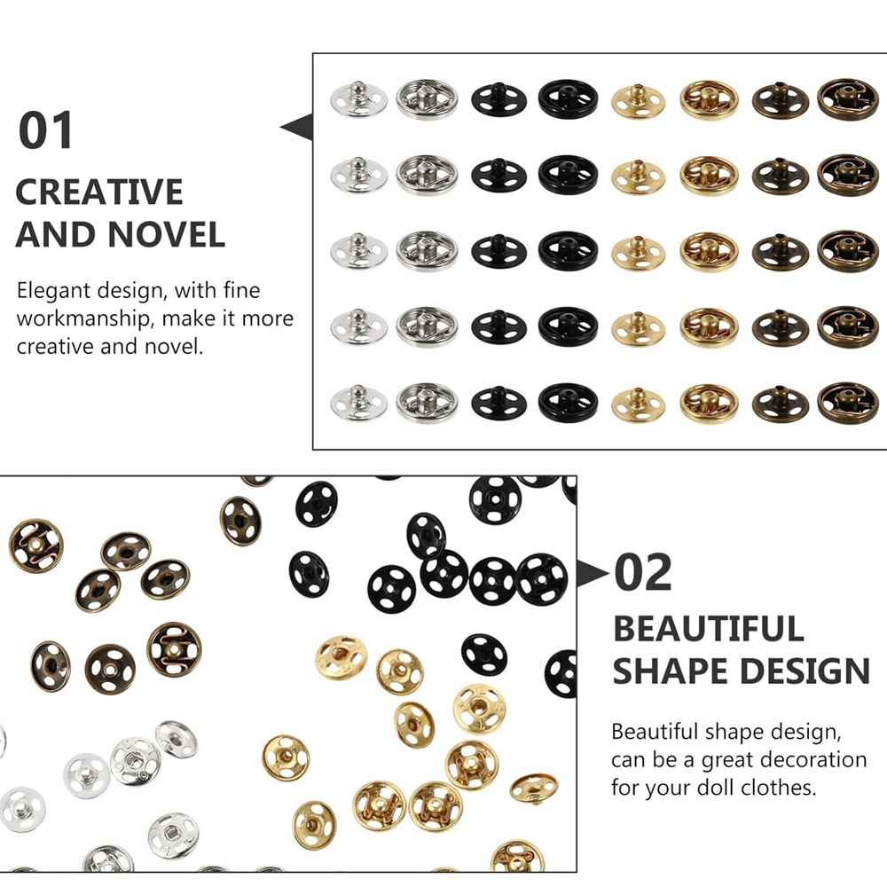 Пришивные кнопки из нержавеюще – обзор и цена Snap Fastener Set
