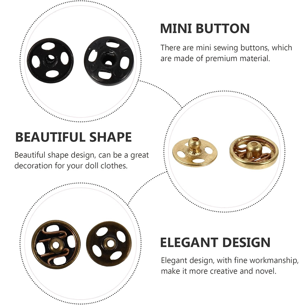 Пришивные кнопки из нержавеюще – обзор и цена Snap Fastener Set