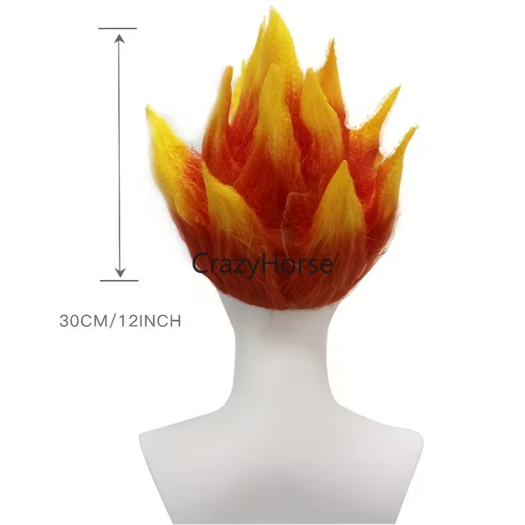 Парик для косплея Сайян Гоку д – обзор и цена Cosplay Flame Prop