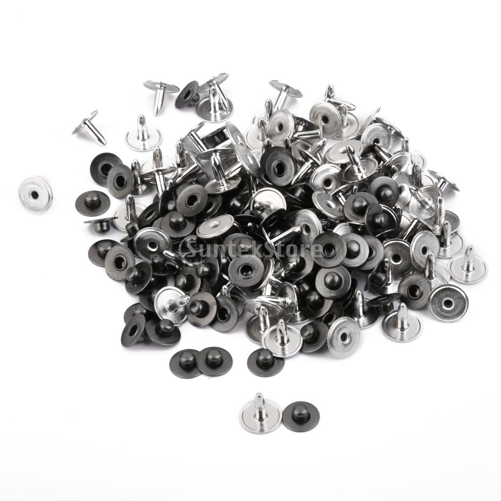 SPMART 100 Наборы заклепки зас – обзор и цена Snap Fastener Set