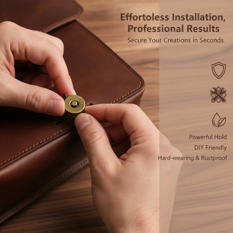 1 комплект магнитных застежек- – обзор и цена Snap Fastener Set