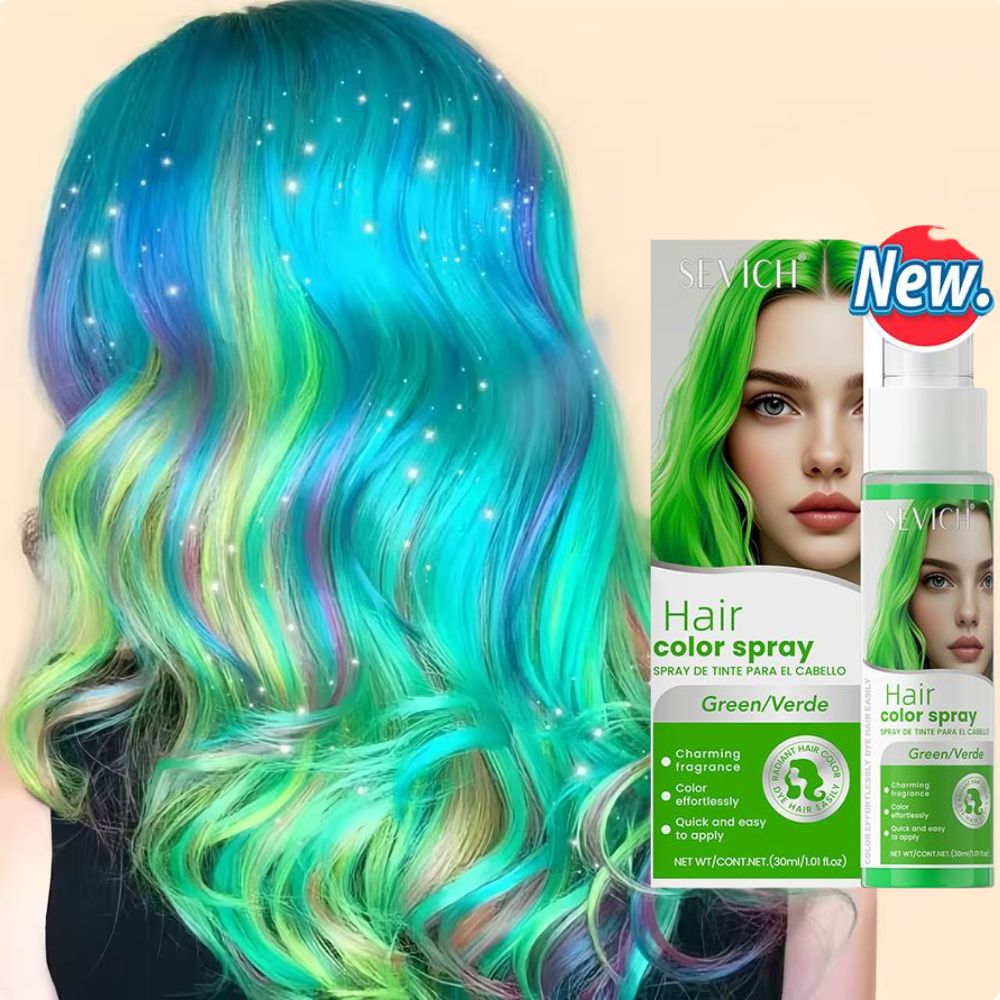 8-цветный спрей для волос, одн – обзор и цена Hair Spray Color