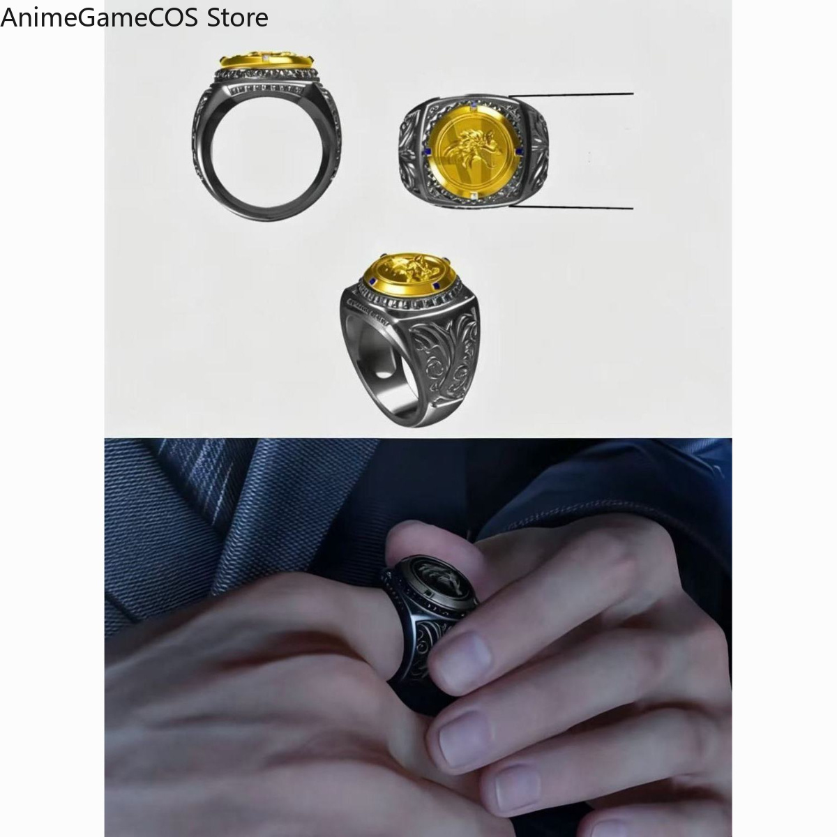 Кольца для косплея по аниме Lo – обзор и цена Prop Para Cosplay