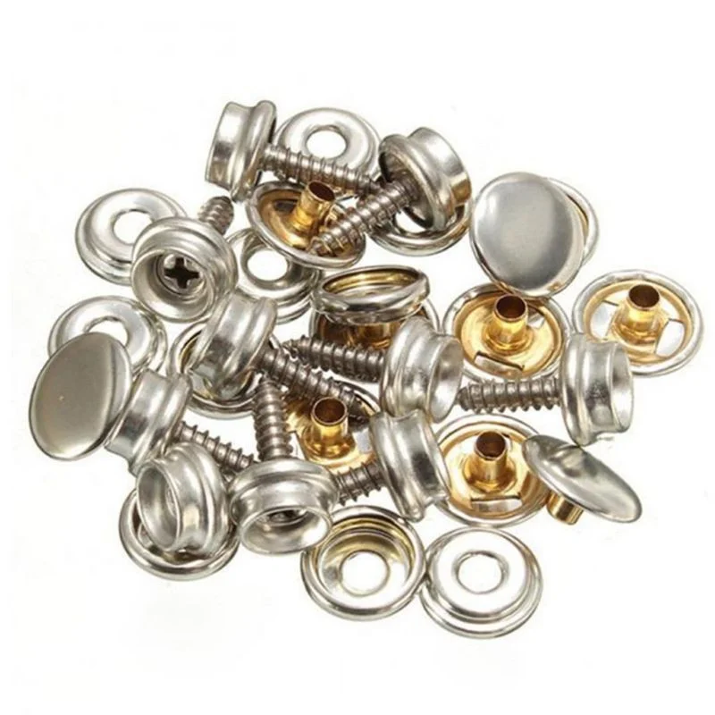 10 комплектов нарезающих закле – обзор и цена Snap Fastener Set