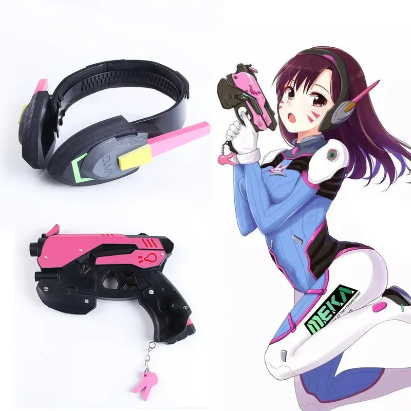Игра Overwatch D. Va Наушники  – обзор и цена Dva Cosplay Prop