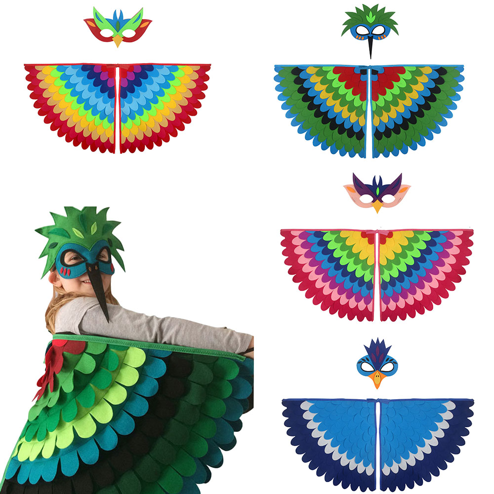 Милый костюм с крыльями совы,  – обзор и цена Free Cosplay Prop Patterns