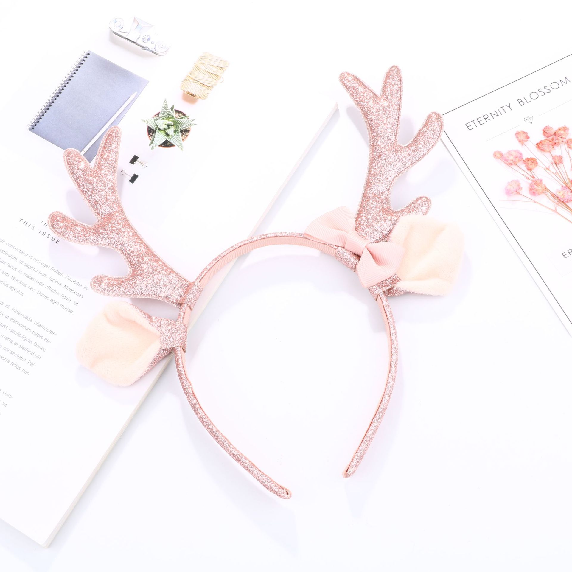 Милая розовая повязка на голов – обзор и цена Cosplay Prop Bow