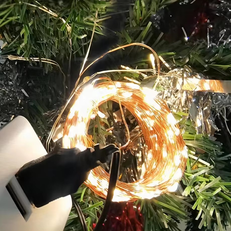 Светодиодная Рождественская ги – обзор и цена Led El Wire