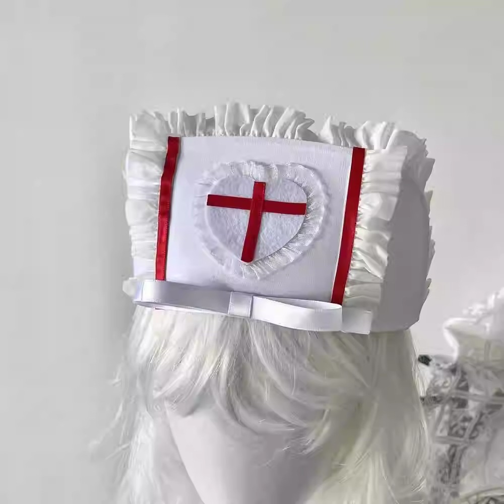 Кепка медсестры для косплея, а – обзор и цена Cosplay Prop Bow