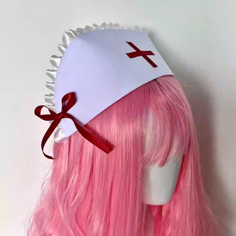 Кепка медсестры для косплея, а – обзор и цена Cosplay Prop Bow