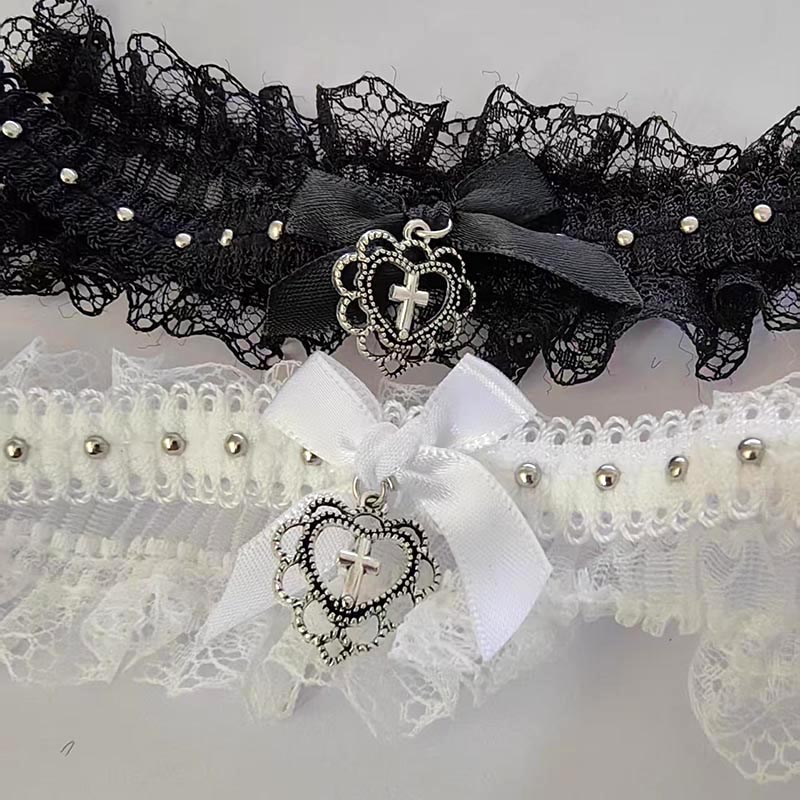 Готическое черное кружевное ко – обзор и цена Magnetic Clasp Cosplay