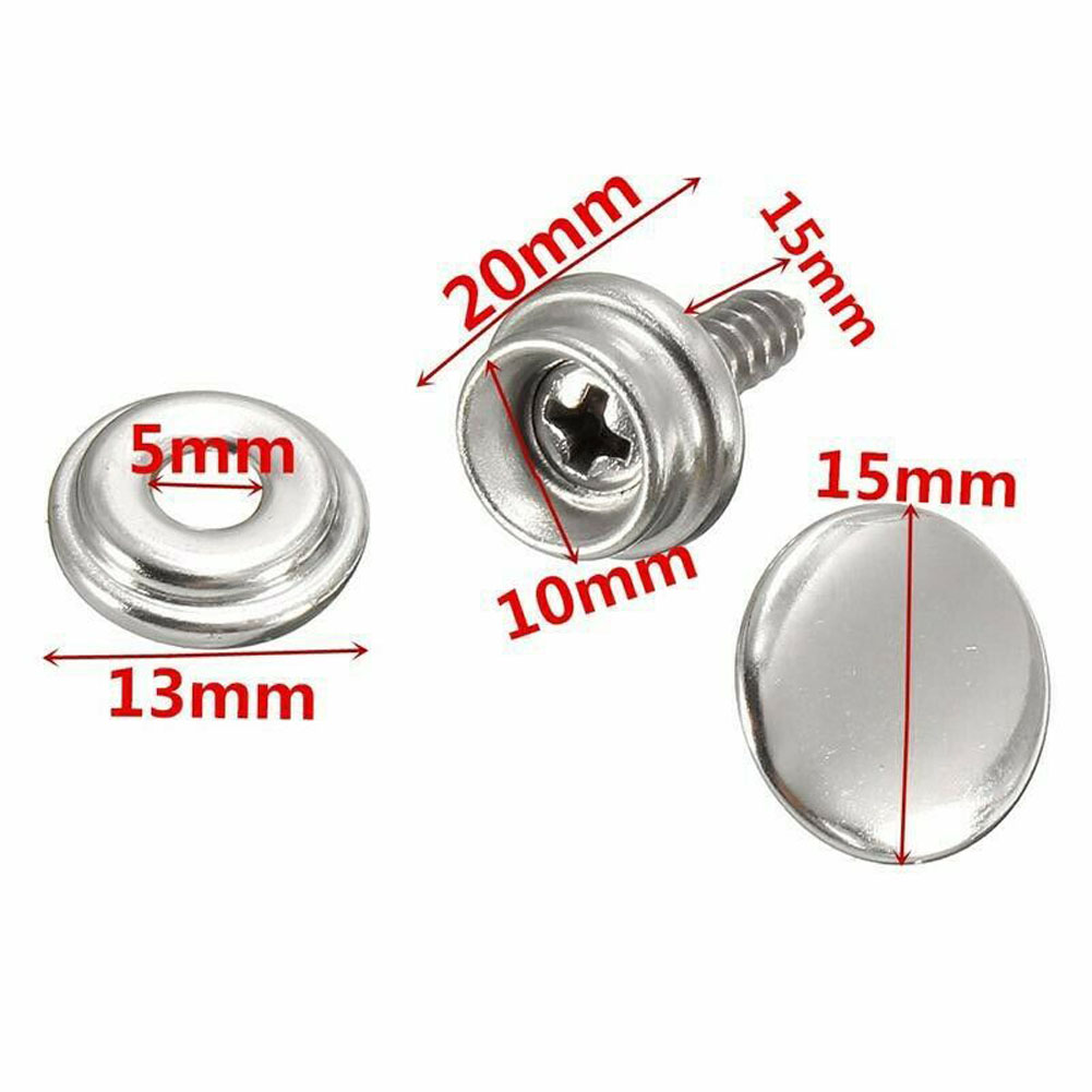 30 шт. защелкивающаяся застежк – обзор и цена Snap Fastener Set
